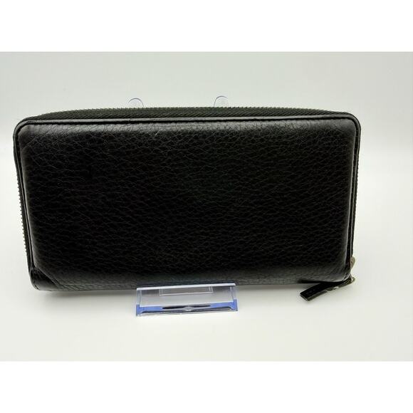 Authentic GUCCI Black Leather GG Marmont Continental Wallet | Bag | COA Included - Picture 2 of 9